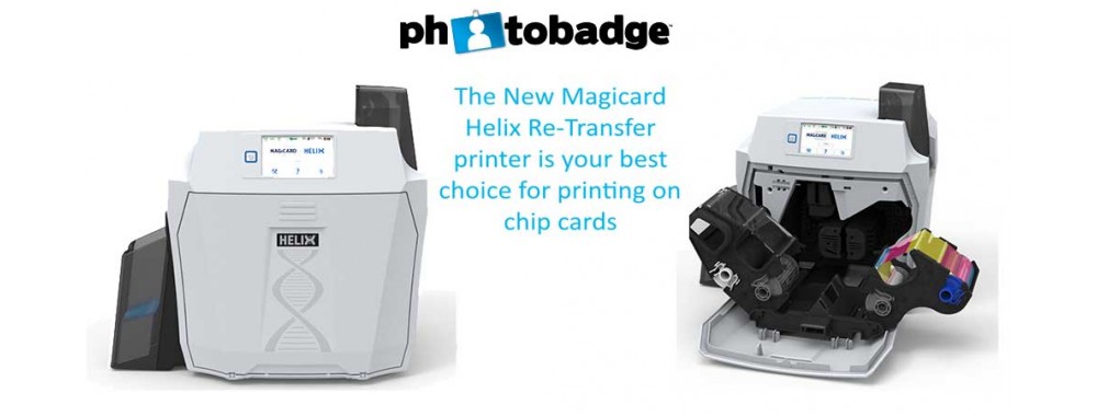 Helix Re-Transfer Printer 